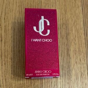 *Empty* Box for Jimmy Choo I Want Choo Glitter Pink Box Eau de Parfum Perfume